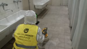 Disinfezione antimicrobica