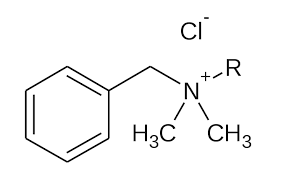 molecola benzalconio-cloruro